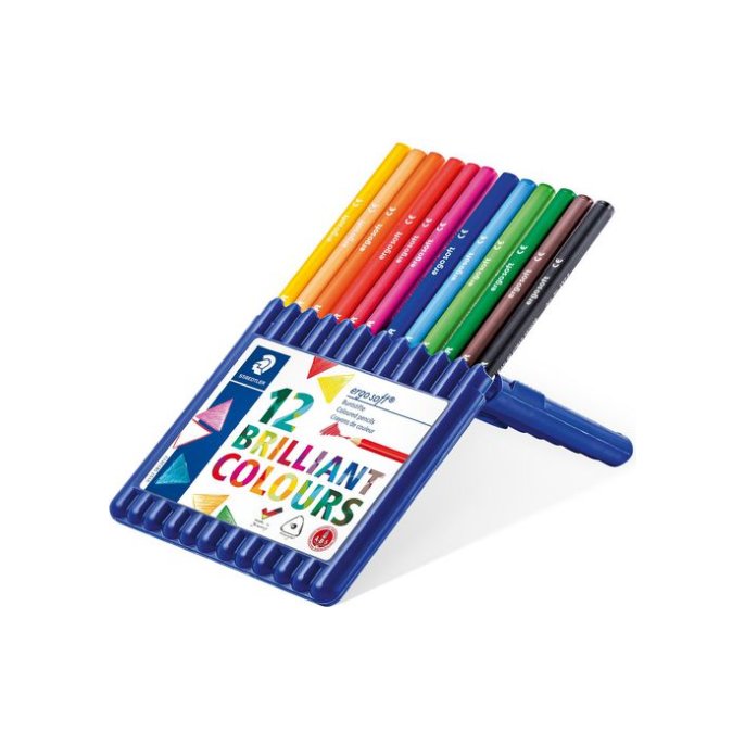 Staedtler Kleurpotlood ergosoft Assorti (pak 12 stuks)