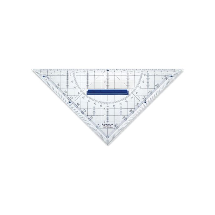 Staedtler Mars 568 Geodriehoek Acryl 22 cm Transparant