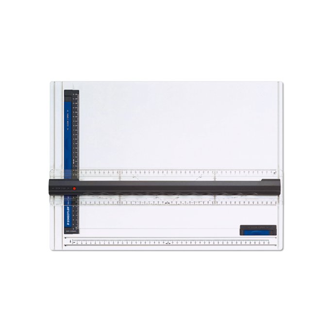 Staedtler Mars 661 A3 Tekenbord met Dubbele Rail Wit