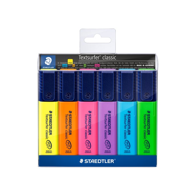 Staedtler STAEDTLER Textsurfer classic - markeerstift (pak van 6) (pak 6 stuks)