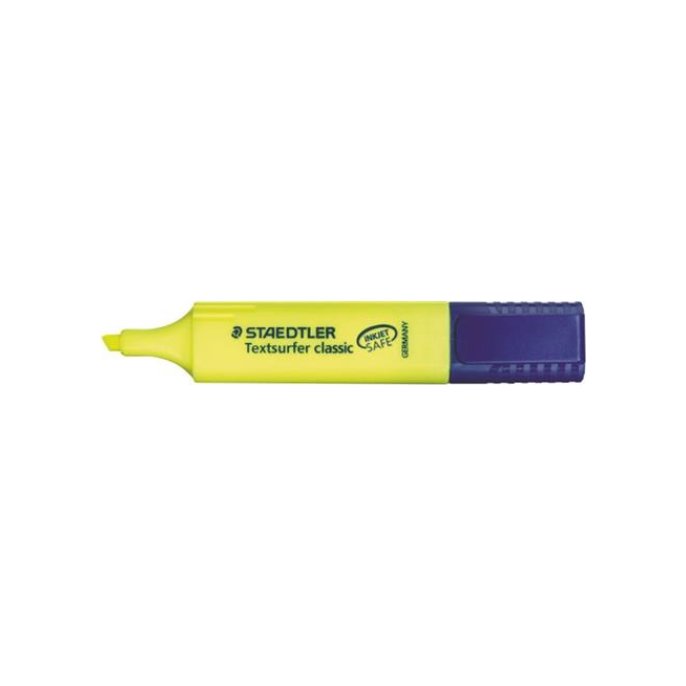 Staedtler Tekstmarker Textsurfer classic 364 1 - 5 mm geel (doos 10 stuks)