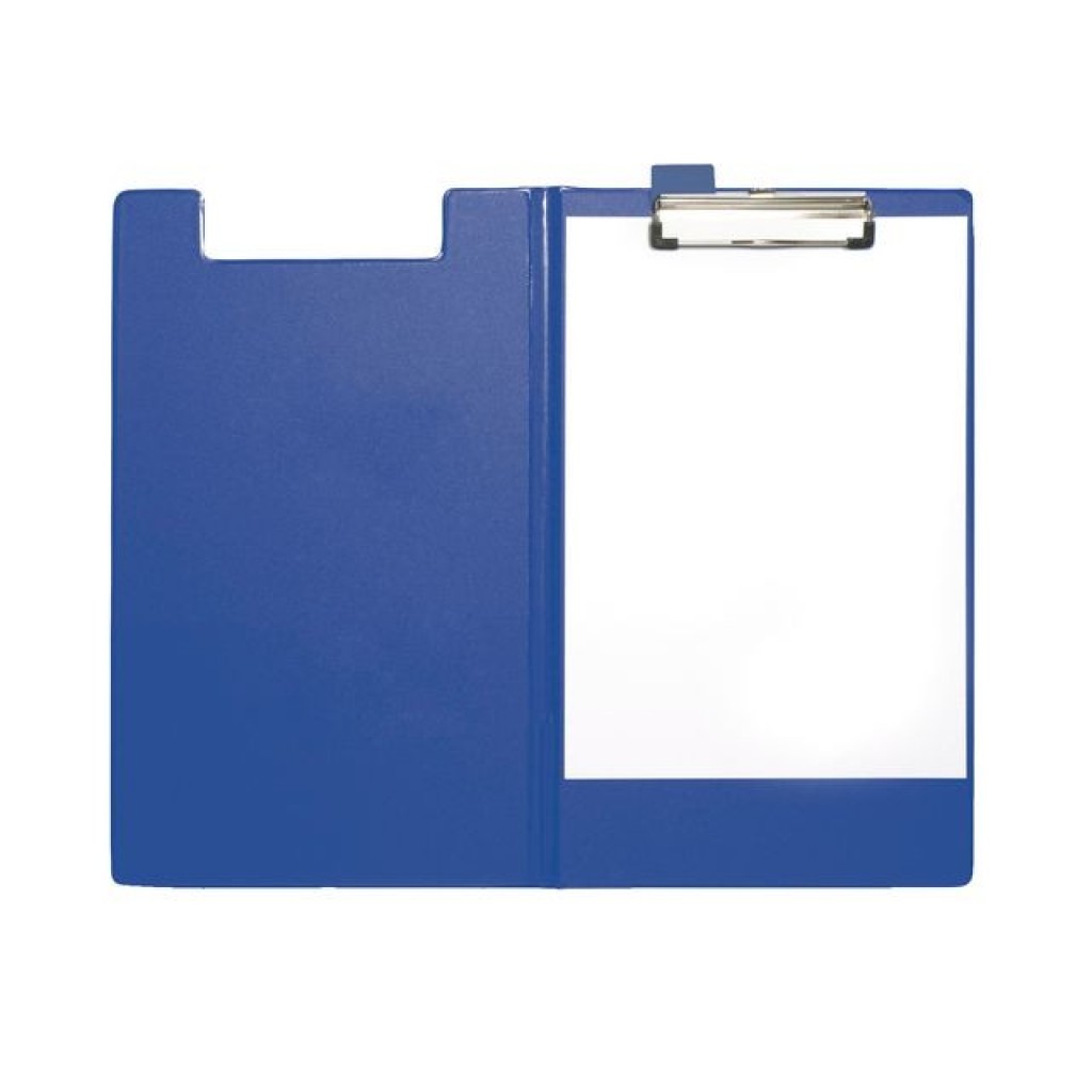 Staples Folio Karton Met PP Blauw Office1 Kantoorartikelen