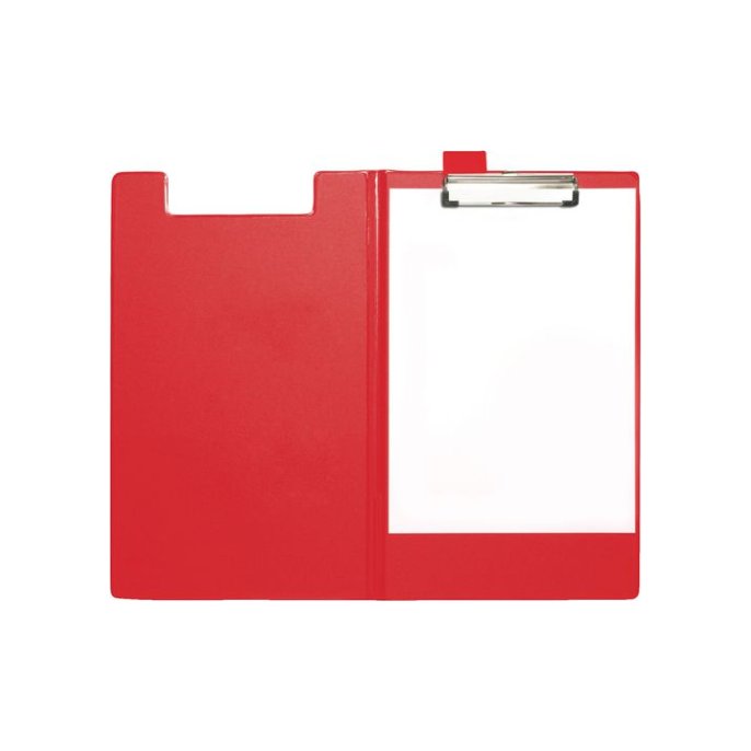 Staples Klembord Folio Karton Met PP Rood