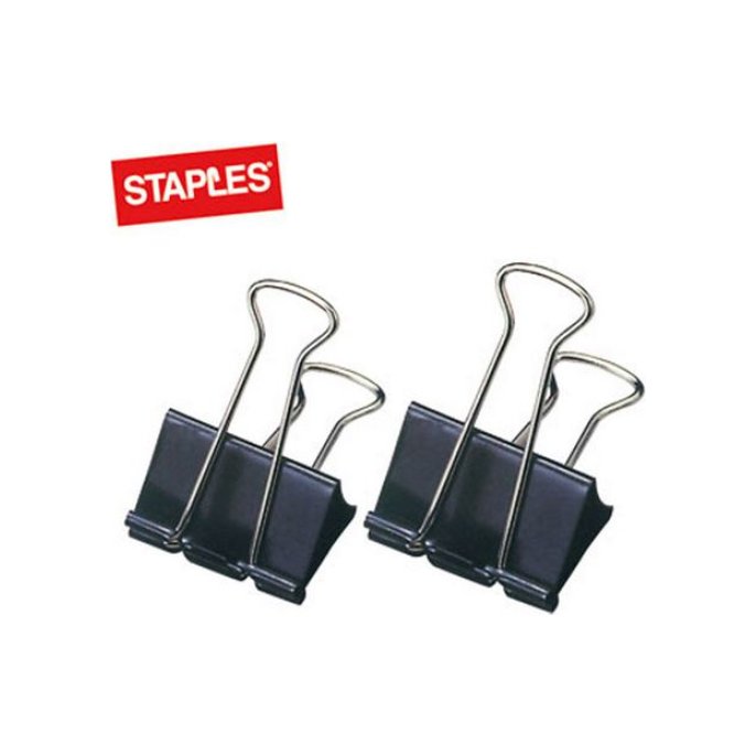 Staples Papierklem 41 mm (pak 12 stuks)