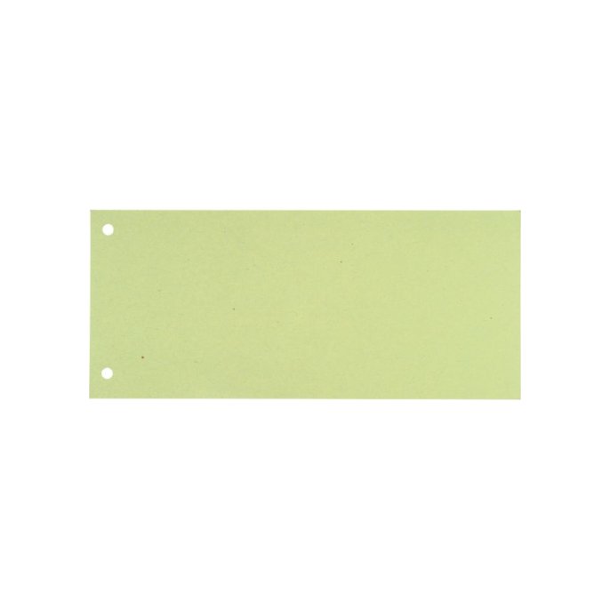 Staples Scheidingsstrook 105 x 240 mm groen (pak 100 stuks)