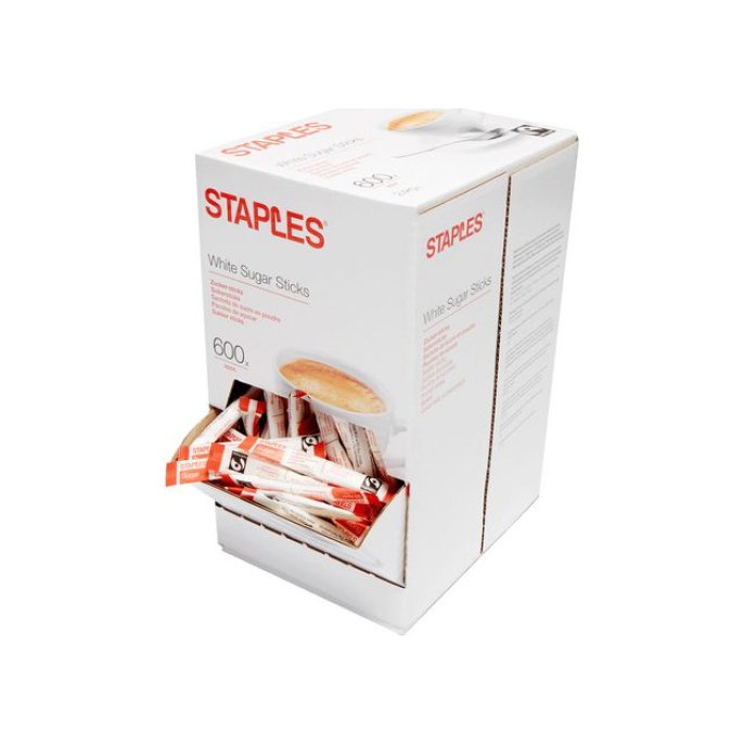 Staples Suikersticks 4 gram per stick (pak 600 stuks)