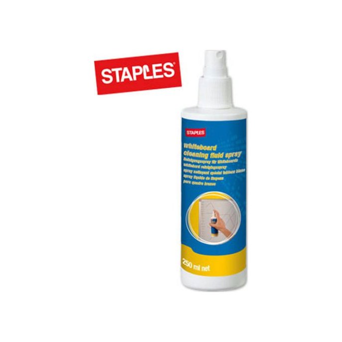 Staples Whiteboard Reinigingsspray (fles 250 milliliter)