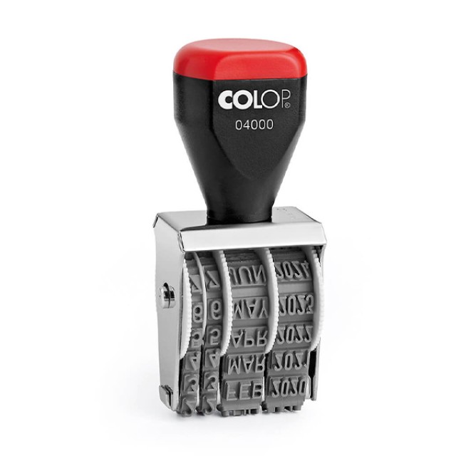 Stempel Colop 4000 datum