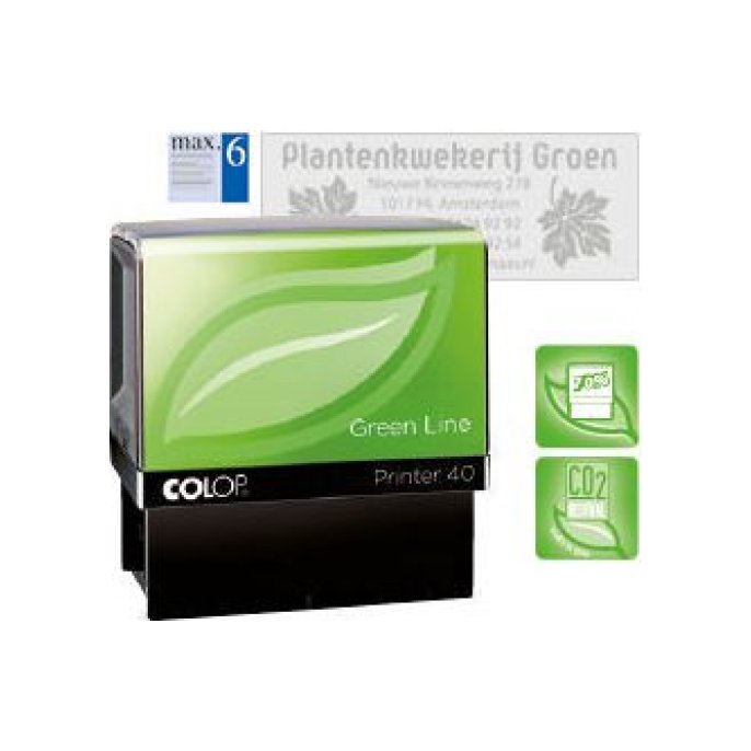 Stempel Colop Printer 40 Green Line