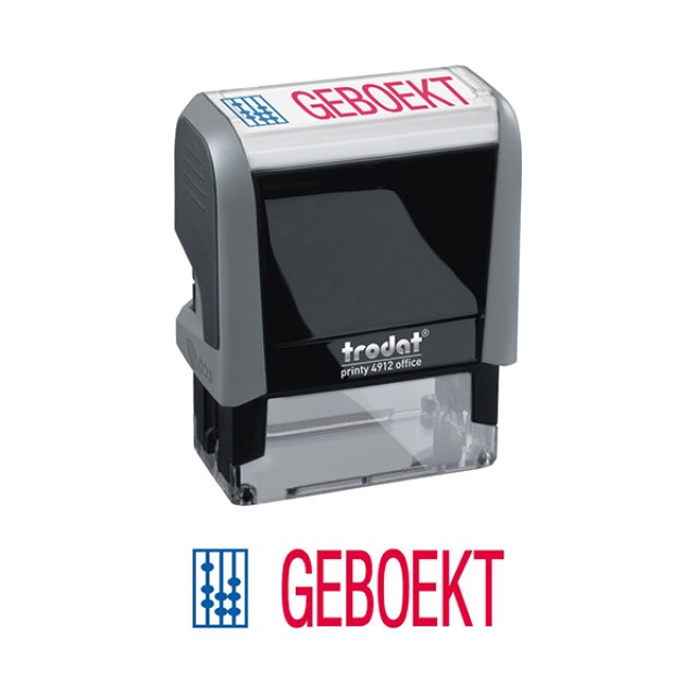 Stempel Trodat Printy 4912 Geboekt