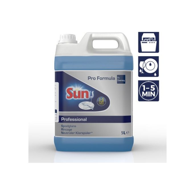 Sun Professioneel afwasmachinespoelmiddel vloeibaar 5 l (fles 5 liter)