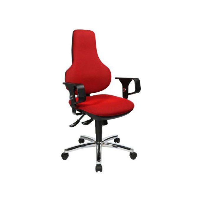 TOPSTAR Ergo Point Deluxe Bureaustoel Rood