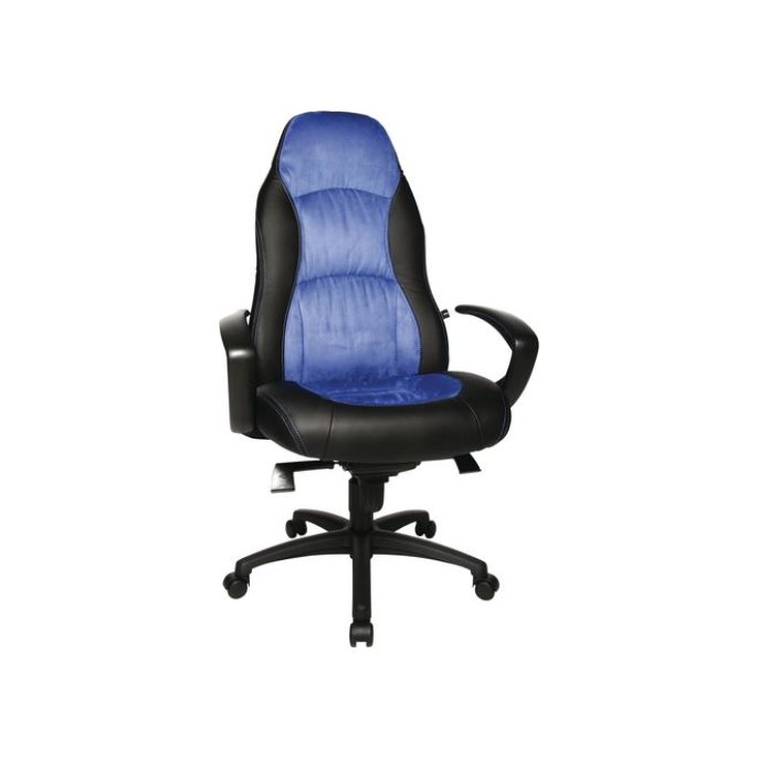 TOPSTAR Speed microvezel managerstoel blauw/zwart