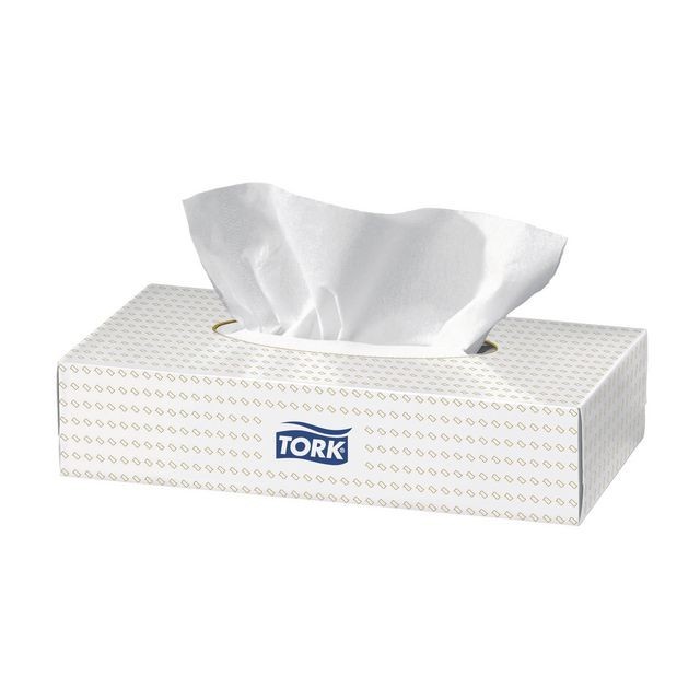 TORK Facial Tissues in dispenserdoos 2-laags (pak 100 vel)