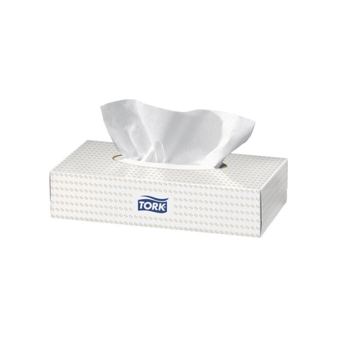 TORK Facial Tissues in dispenserdoos 2-laags (pak 100 vel)