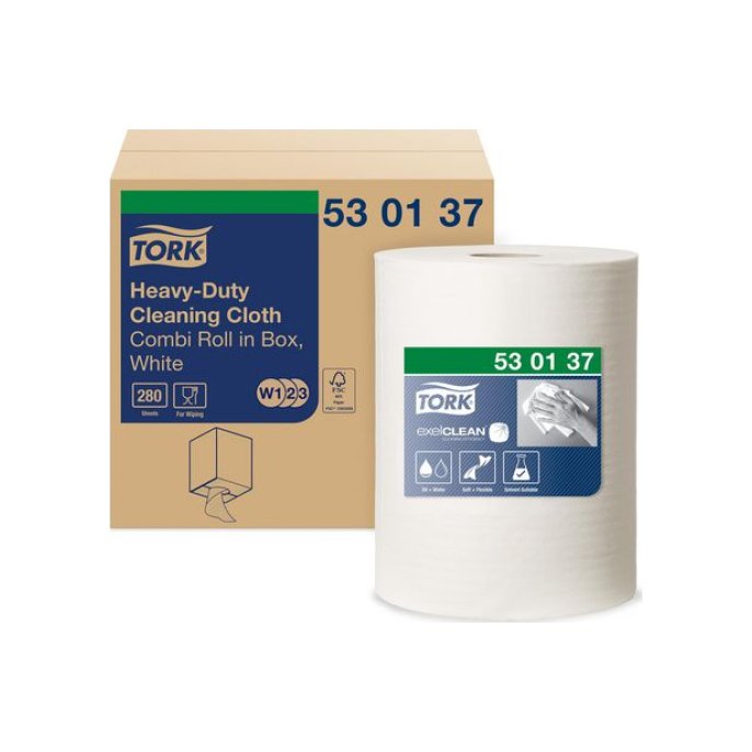 TORK Premium Multipurpose Cloth 530 vochtige reinigingsdoekjes (rol 1064 meter)