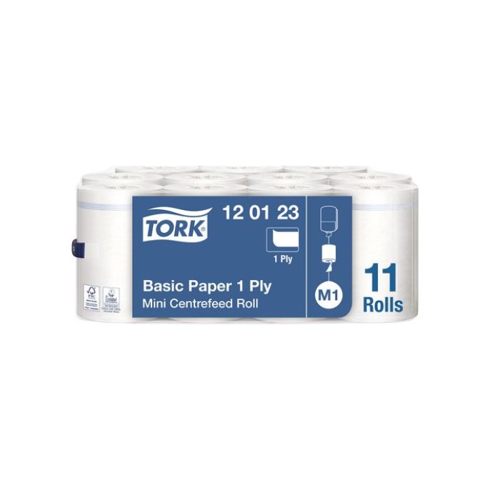 TORK Universal Wiper Multirol voor minidispenser 1-laags 21 cm x 120 m (doos 11 stuks)