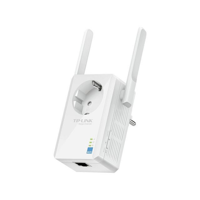 TP-Link N300 Netwerk uitbreider + geïntegreerde stopcontact