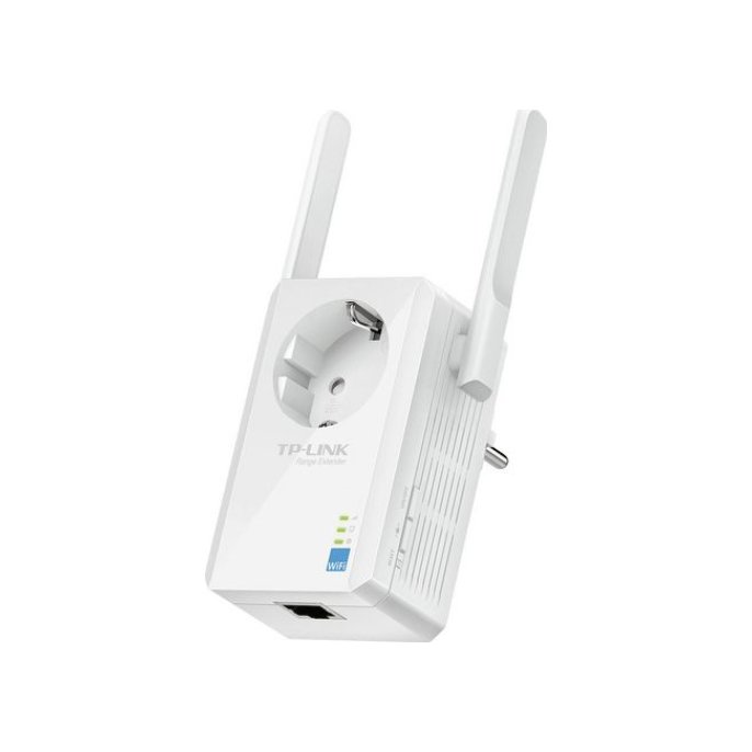 TP-Link N300 Netwerk uitbreider + geïntegreerde stopcontact