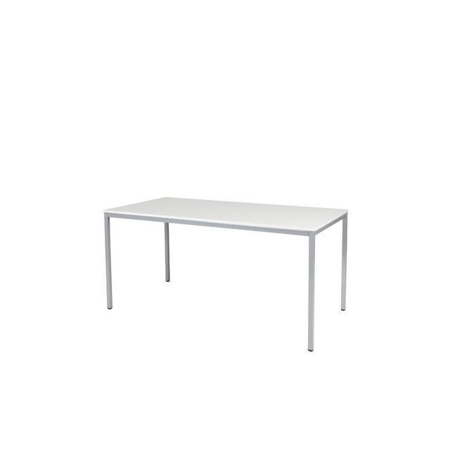 Tavolo Tafel 160 x 80 cm Grijs Aluminium