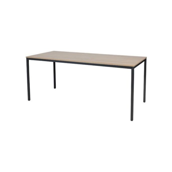 Tavolo Tafel 180 x 80 cm Havana Zwart