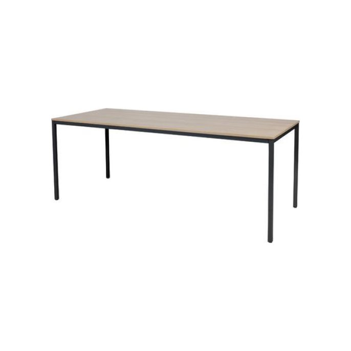 Tavolo Tafel 200 x 80 cm Havana Zwart