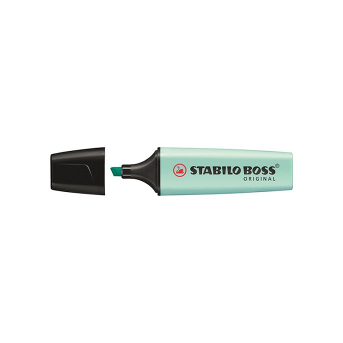 Tekstmarker BOSS original pastelblauw/10