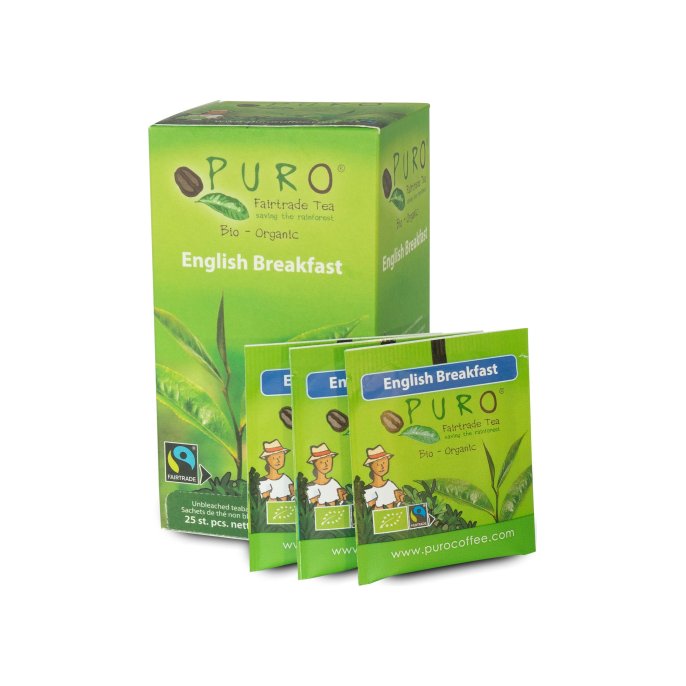 Thee Puro fairtrade engl breakf/bx 6x25