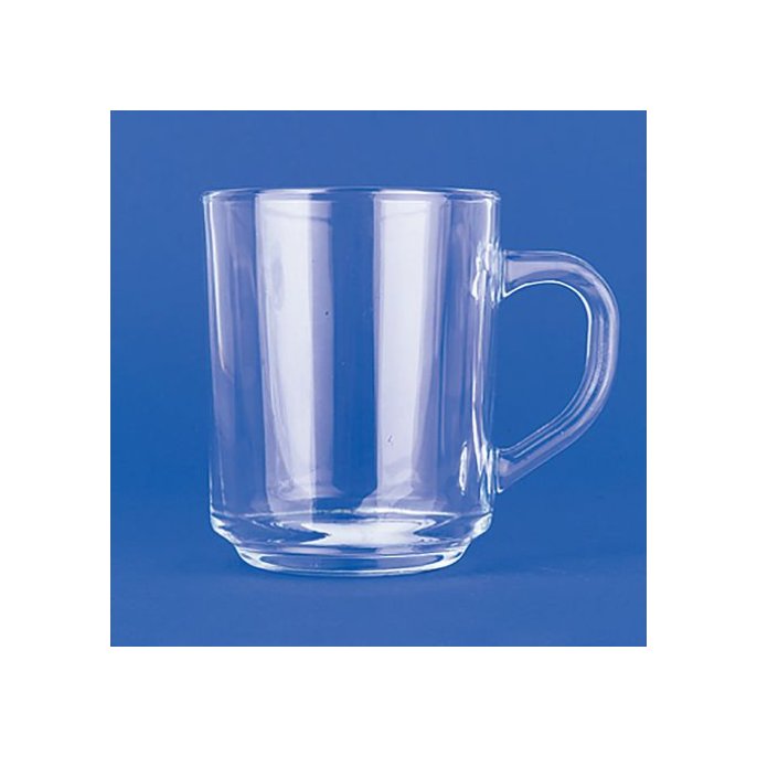 Theeglas 250 ml Transparant (pak 6 stuks)