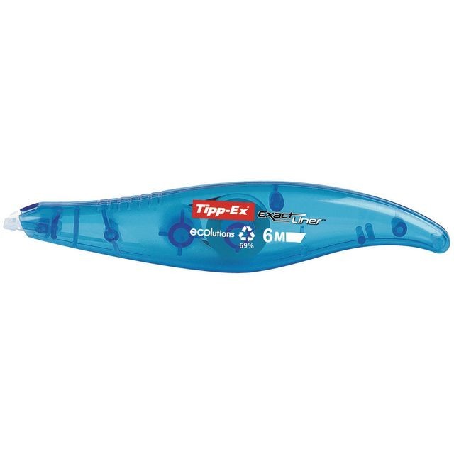 Tipp-Ex Exact Liner™ ECOlutions Ergonomische Correctieroller 5 mm x 6 m (doos 10 stuks)