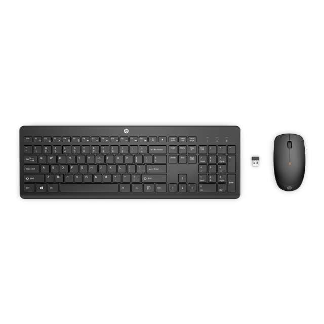 Toetsenbord/muis HP 235 Qwerty wireless