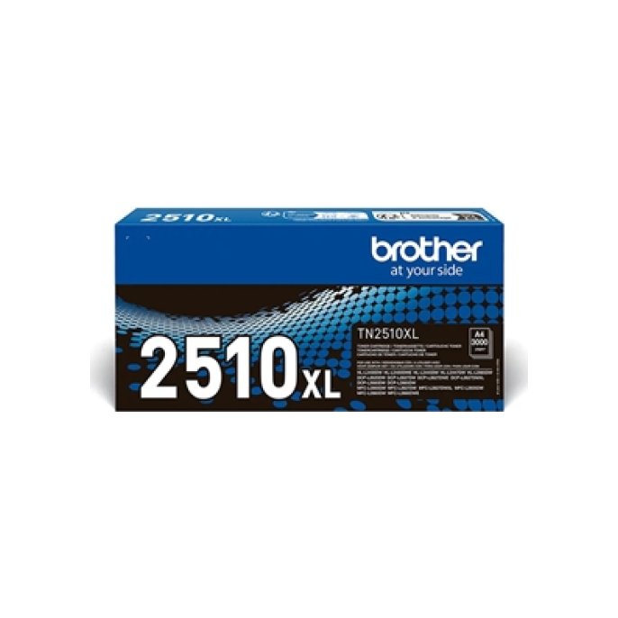 Toner Brother TN-2510XL zwart hoge cap.