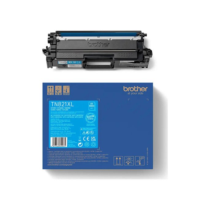 Toner Brother TN-821XL C cyaan hoge cap