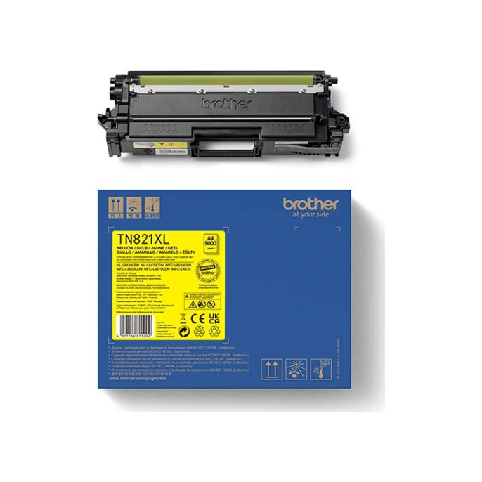 Toner Brother TN-821XL Y geel hoge cap