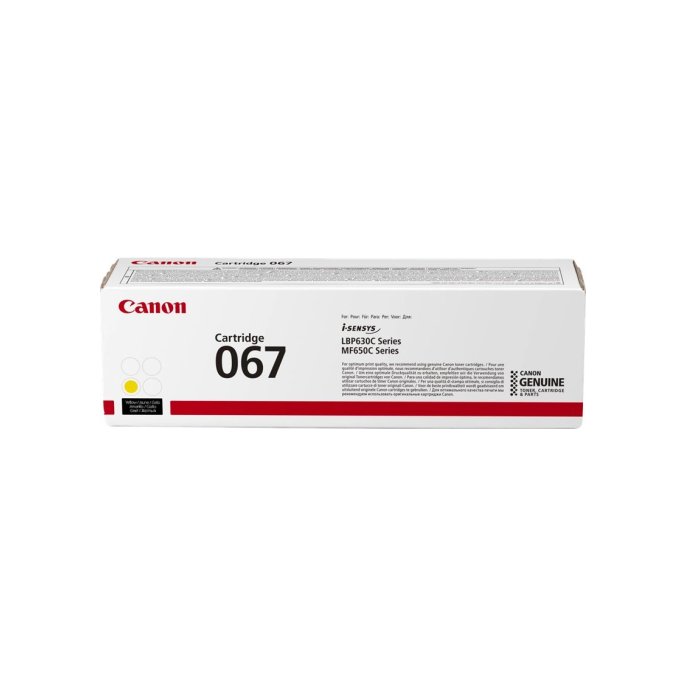 Toner Canon 067 Y geel