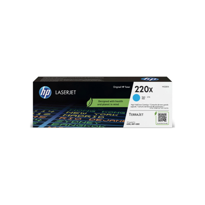 Toner HP 220X W2201X cyan