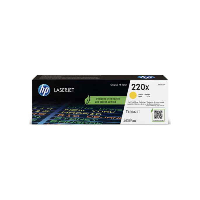 Toner HP 220X W2202X geel