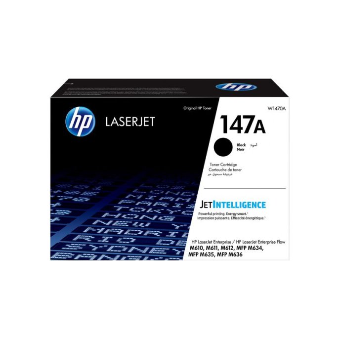 Toner HP W1470A 147A 10.5K zwart