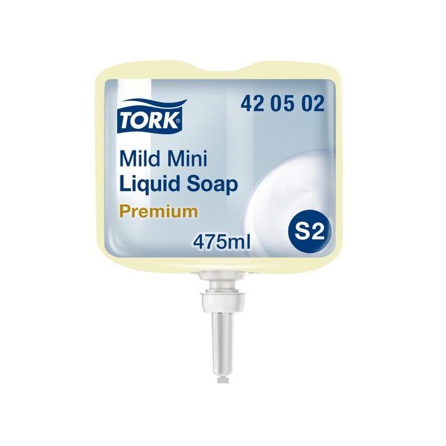 Tork Premium Mini Vloeibare Zeep. Mild (doos 8 x 475 milliliter)