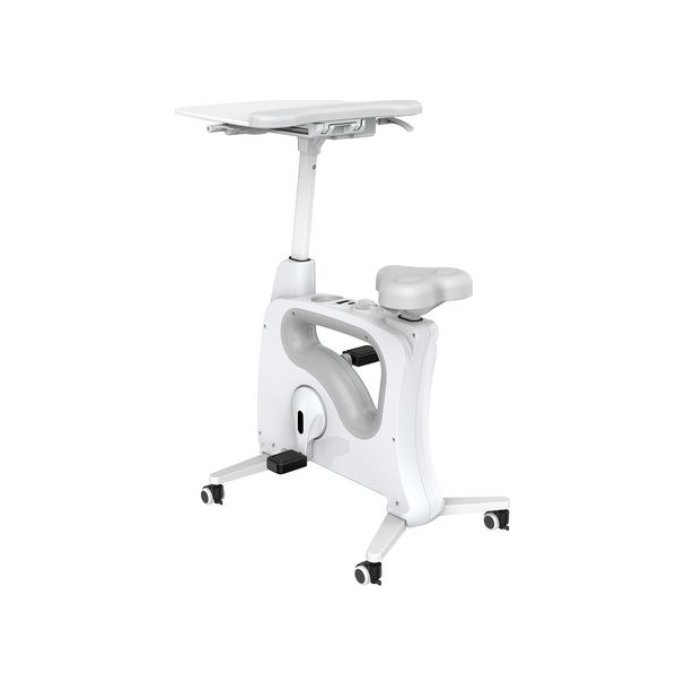 Tournette Deluxe Deskbike Wit