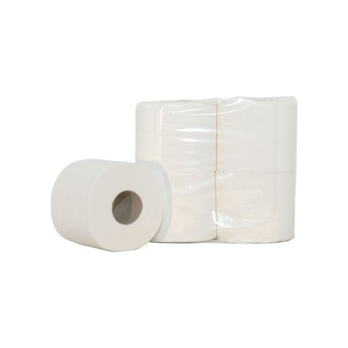 Traditioneel Toiletpapier 2-laags 400 vel Wit (doos 40 x 44 meter)