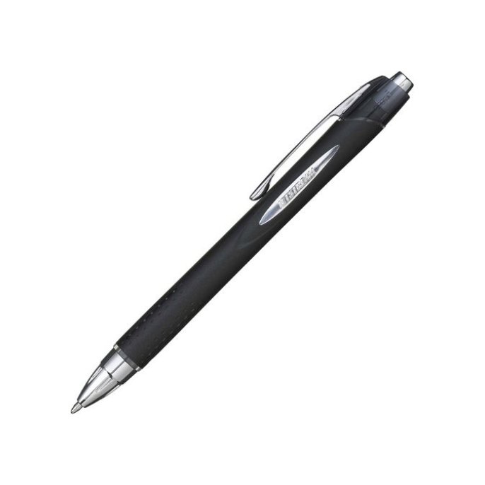 Uni-Ball Gelpen Jetstream RT 045 mm zwart (pak 12 stuks)