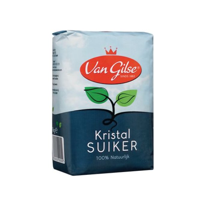 Van Gilse Kristalsuiker (doos 10 x 1000 gram)