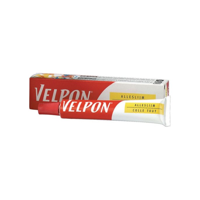 Velpon Alleslijm Tube Transparant (tube 25 milliliter)