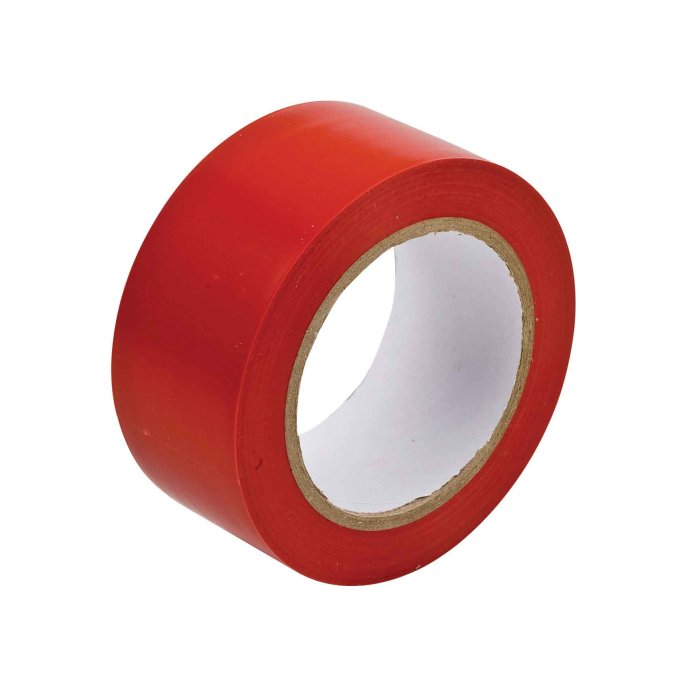 Vloertape Brady 50mmx33m rood