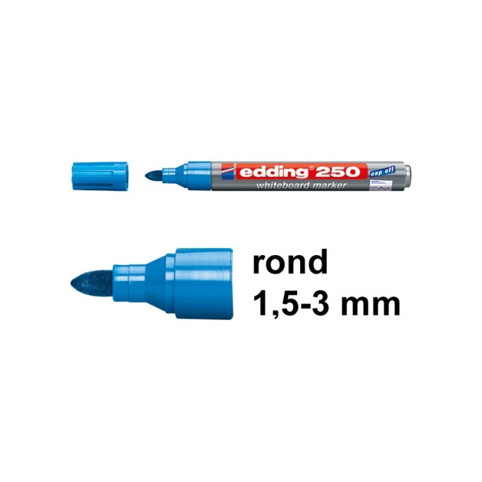 Whiteb marker EDDING 250 1.5-3mm lbl/p10