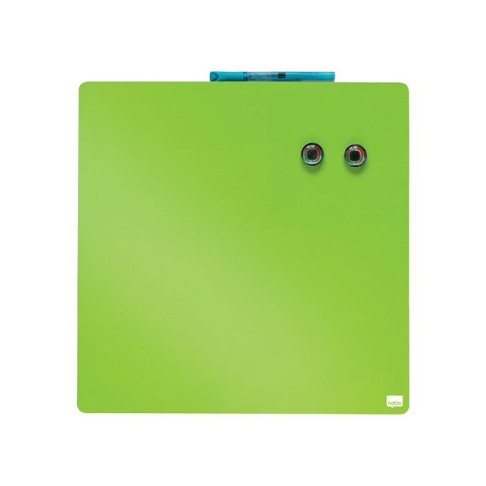 Whiteboard magnetisch Nobo 36x36cm groen