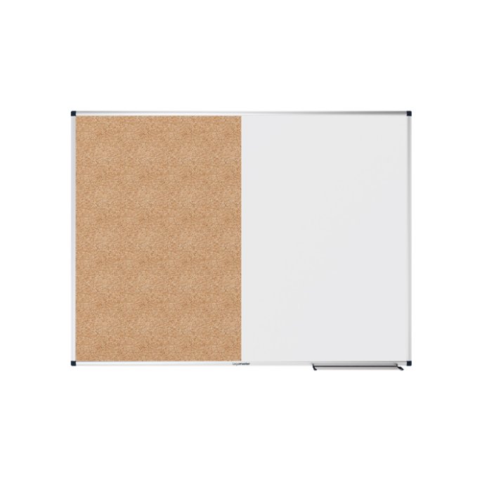 Whitebord Lega duobord kurk 90x120cm