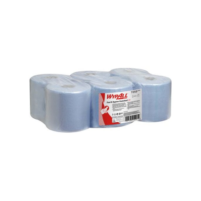 Wypall* L10 Poetsdoeken. 1-Laags. Blauw (pak 6 x 800 vel)