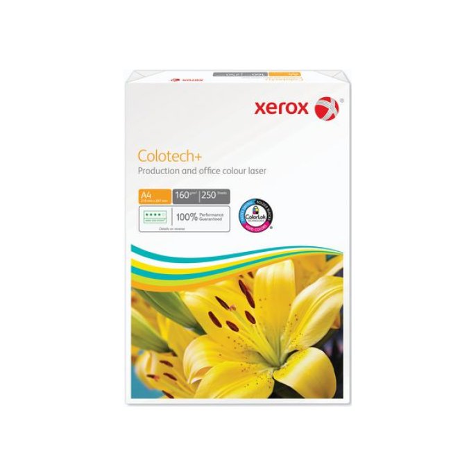 Xerox Colotech+ Papier A4 160 g/m² Wit (doos 5 x 250 vel)